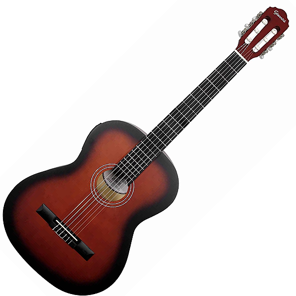 Violão Eletroacústico Nylon Giannini Start N-14 EQ Sunburst Satin SBS