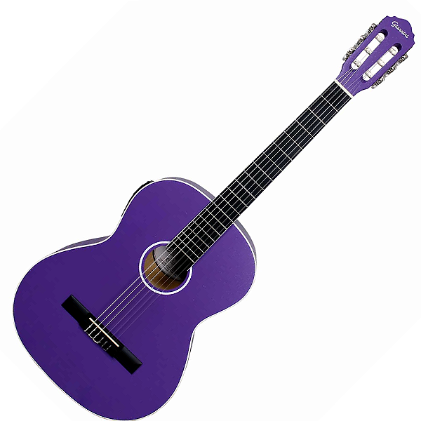 Violão Eletroacústico Nylon Giannini Start N-14 EQ Purple Satin PPS