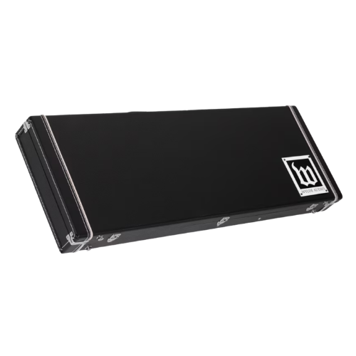 Case Wylde Audio Odin Barbarian WA OB 01 Hard Shell para Guitarra Schecter – Preto com Travas com Lock e Interior Black Monkey Fur 4490