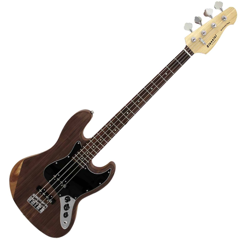 Contrabaixo Giannini Masterwood Sonic ST Bass GMW83B-4 Pau-Ferro com Captadores Wilkinson JJ e Ponte Wilkinson Cromada