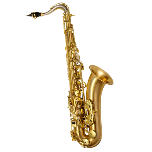 Saxofone Tenor P. Mauriat Le Bravo 200 TGL Gold Lacquer com Tudel Super VI e Campana Gravada à Mão