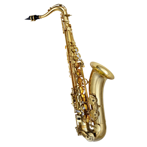 Saxofone Tenor P. Mauriat PMXT-66RGL Gold Lacquer com Tudel Super VI e Campana Gravada à Mão