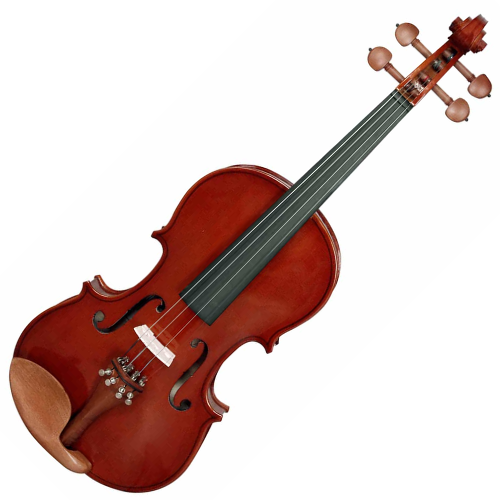 Violino Giannini GVL 4/4 Natural com Tampo Pinho Abeto Laminado Escala Ébano Case Térmico e Breu