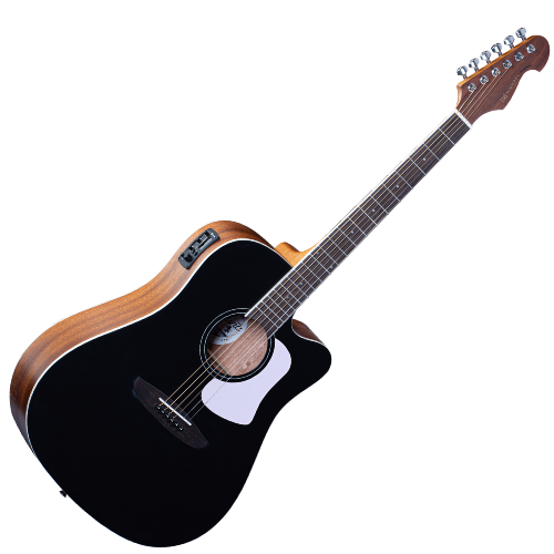 Violão Eletroacústico Michael Laguna VML530 ACQL com Tampo Spruce Pré Michael Effex Tarraxas Chrome Die Cast Encordoamento Aço e Acabamento Open Pore