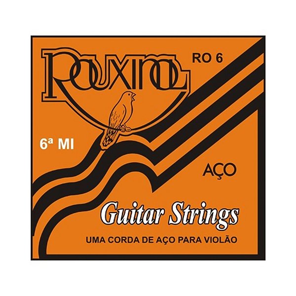 Corda Avulsa Violao Aço 6 Rouxinol R06 com Chenilha