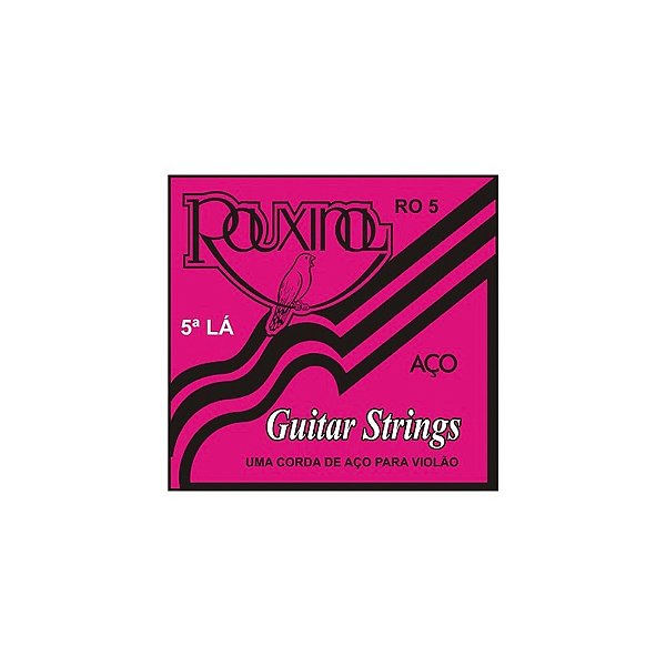 Corda Avulsa Violao Aço 5 Rouxinol R06 com Chenilha