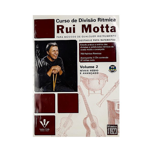 Curso de Divisao Ritmica Vol2 C Cd Rui Motta - Irmaos Vitale