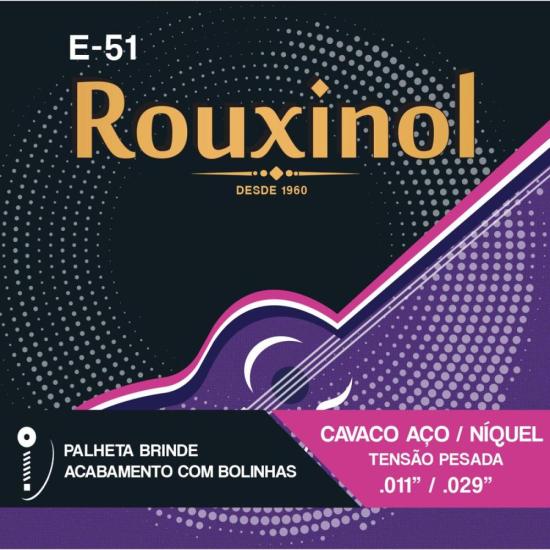 Encordoamento Para Cavaco .011 Aço E51 Rouxinol