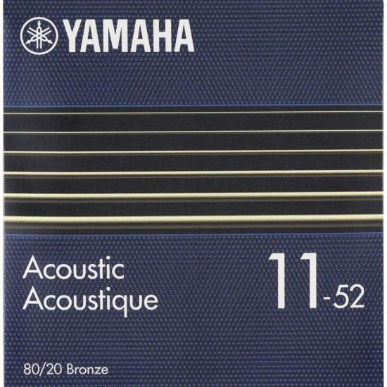 Encordoamento Para Violão .011-.052 Bronze Custom Light Yamaha