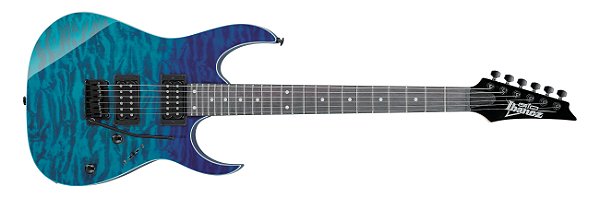 Guitarra Blue Gradation Ibanez RG Series GRG120QASP-BGD