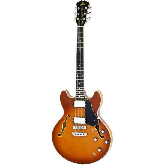 Guitarra Aria Pro II TA-Tonic Semi Acústica Almond Burst