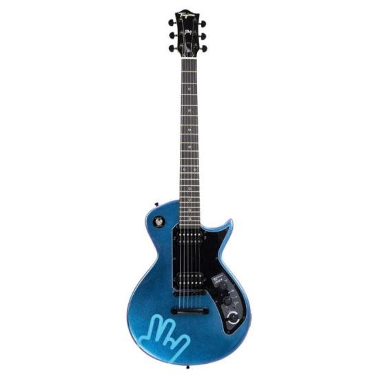 Guitarra Tagima Les Paul Jr Sixmart Signature Whindersson Nunes MCBL Chameleon Blue