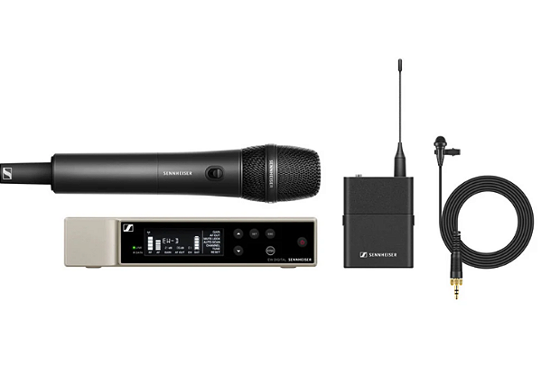 Microfone Sem Fio Sennheiser EW-D ME2/835-S Q1-6 com Alta Qualidade de Som e Confiabilidade para Profissionais