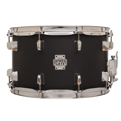 Caixa de Bateria Michael Powergate Stage PGS1408 JBK 14x8 Jet Black com Fuste Poplar Aros Power Hoop e Esteira 20 Fios