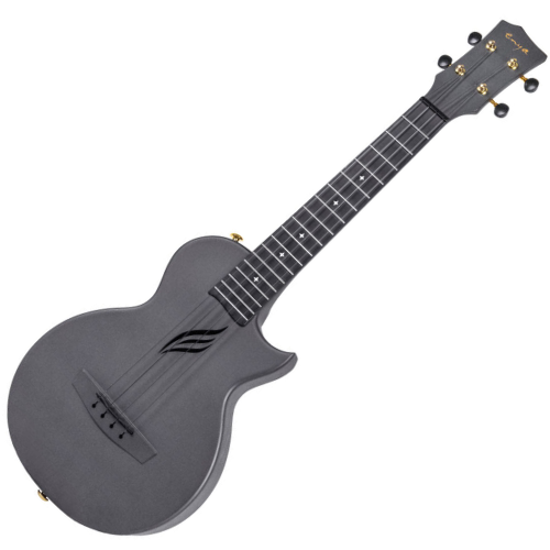 Ukulele Acústico Seizi Nova U Pro Tenor Fibra de Carbono Black com Bag Correia Capotraste e Cordas Extra 10360957