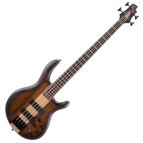 Contrabaixo Cort C4 Plus OVMH ABB Antique Brown Burst com Tampo Ovangkol sobre Maple & Mahogany e Captadores Bartolini MK-1 com Pré Markbass MB-1