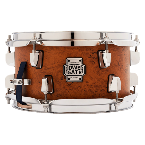 Caixa de Bateria Michael Powergate Birch PGB1055 JBK 10x5.5 com Aro Die-Cast e Acabamento Jet Black