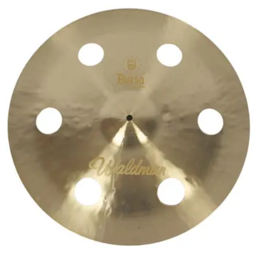 Prato de Bateria Waldman Bursa Krazy China 20" BURCHK20 com Liga B20 Som Explosivo e Penetrante Acabamento Martelado