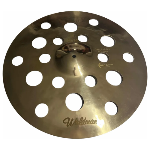 Prato de Bateria Waldman Bursa Xtra Trash Crash 20" B20 com Liga B20 Ataque Rápido e Som Trashy Agressivo