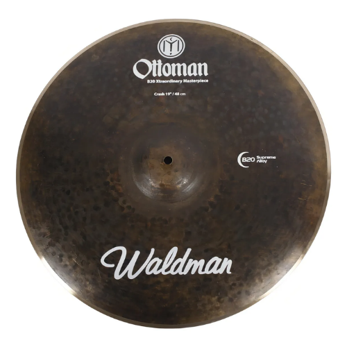 Prato Waldman Ottoman Crash Ataque 19" Liga B20 com Som Equilibrado e Projeção Rica