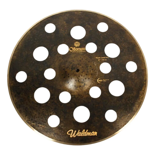 Prato Waldman Trash Ottoman 20" OTTCX20 de Trash com Som Agressivo e Corte Rápido