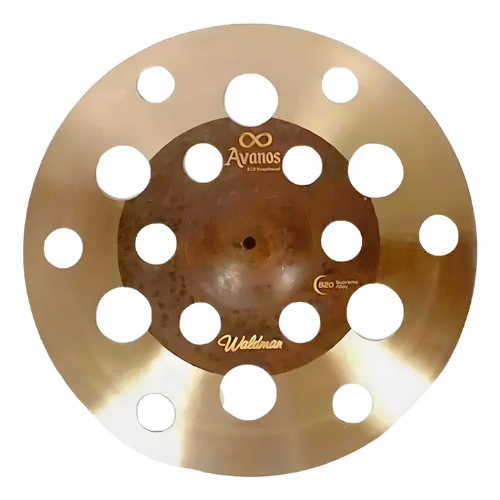 Prato Waldman Avanos Trash 21" Avatcx21 Liga B20 Efeito Trashy Agressivo