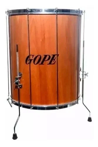Surdo Gope 20 X 60cm Em Madeira