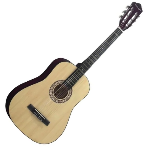 Violão Acústico Marquês VN02 NTAC Natural com Tampo Pinho Branco e Braço Cedro