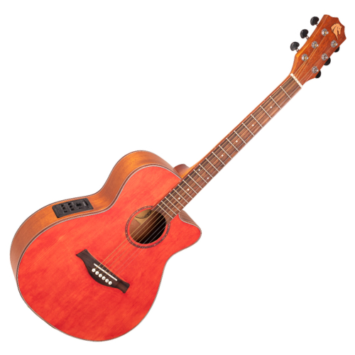 Violão Eletroacústico Marquês VA03 VS EQ Vintage Sunburst com EQ Ativo 4 Bandas e Microfone Interno