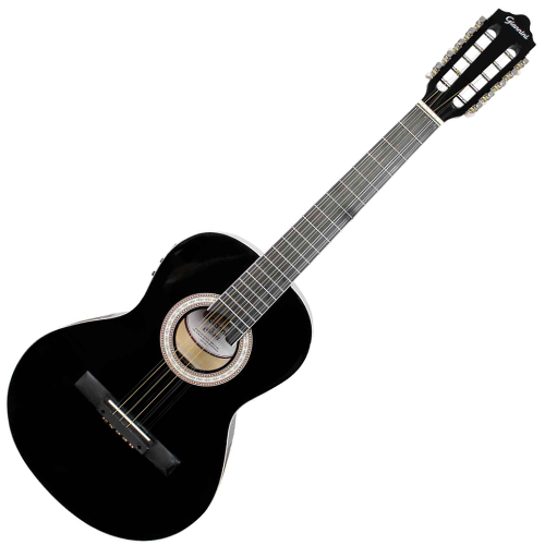 Viola Eletroacústica Giannini Start VS-14 EQ Black BK com Equalizador GV-3T 3 Bandas Ativo Afinador Cromático e Tensor Bi-Direcional