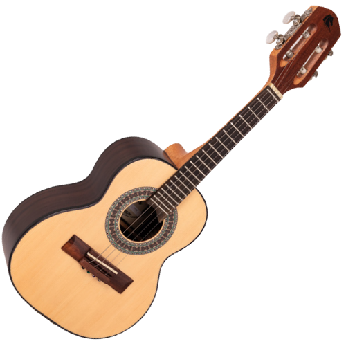 Cavaco Acústico Marquês CA-86 NS AC Natural Fosco com Tampo Pinho Branco e Laterais Fundo Rosewood
