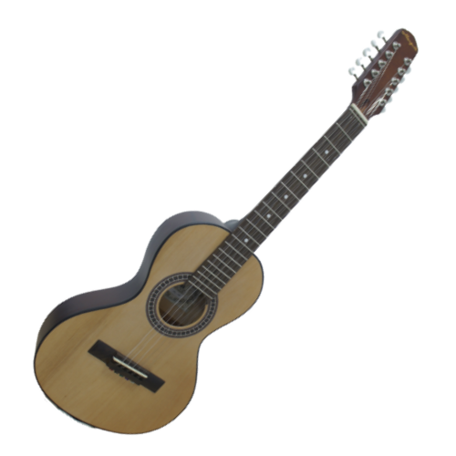 Viola Caipira Marquês VIL46 NS AC Ponteio Acústica Natural Fosco com Tampo Fundo e Laterais em Plywood Laminado Braço em Cedro e Escala em Rosewood