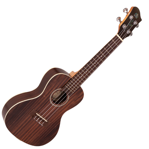 Ukulele Concerto Acústico Nylon Marquês UKC-240 NS Natural Fosco com Corpo em Rosewood