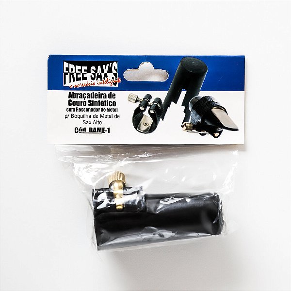 Braçadeira/Cobre Boquilha Sax Alto Metal Free Sax BAME-1