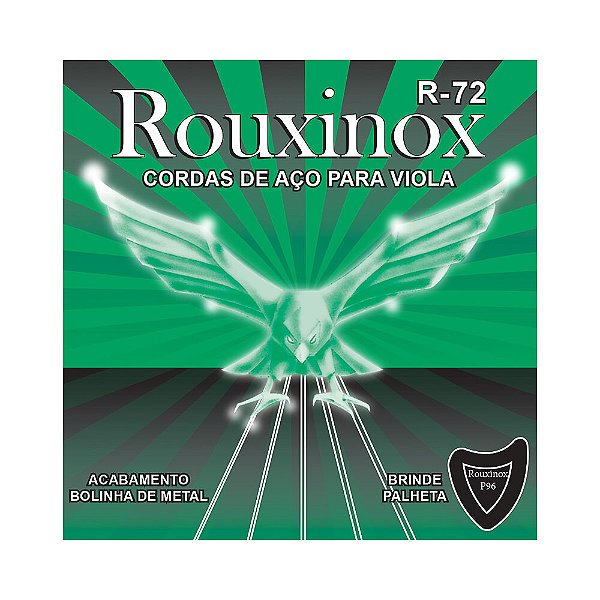 Encordoamento Para Viola Brasileira Rouxinol R72