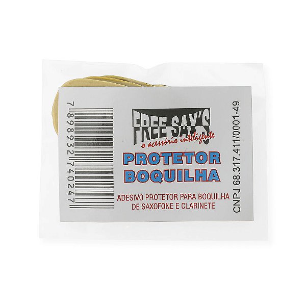 Protetor Boquilha Adesivo (5 Unidades) Free Sax 013