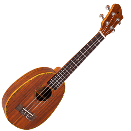 Ukulele Concerto Acústico Marquês UKC-222 NS Natural Fosco Pineapple com Corpo em Koa