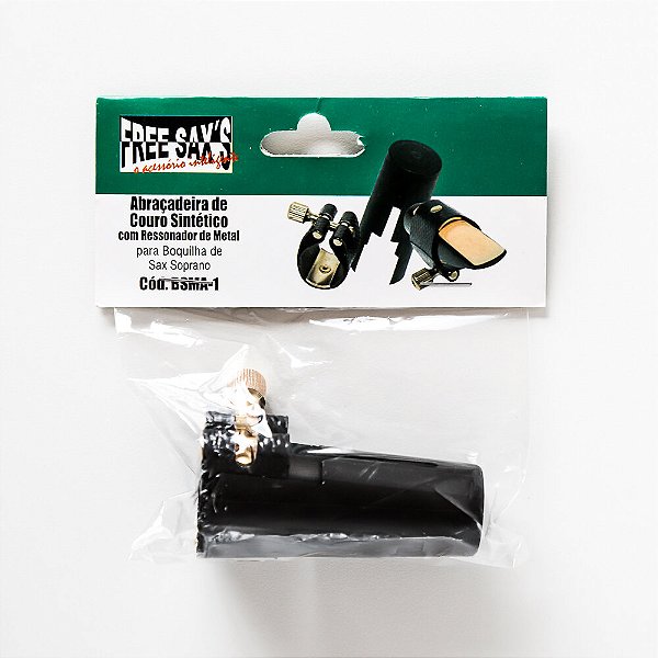 Braçadeira/Cobre Boquilha Sax Soprano Free Sax BSMA-1