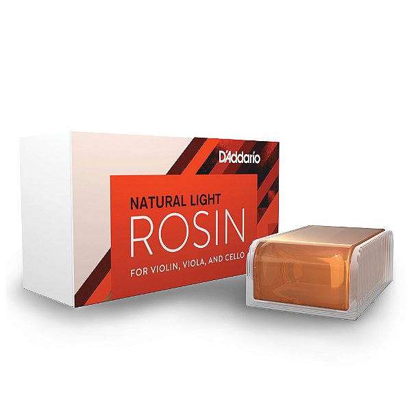 Breu Claro (12 Unidades) DAddario Natural Rosin VR200-12PK