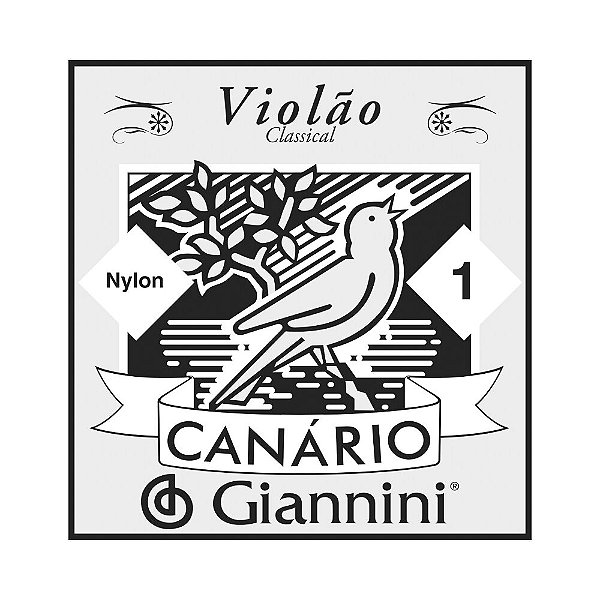 Corda Avulsa Violão Nylon 1 Giannini Canário GENW1