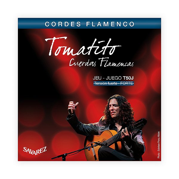 Encordoamento Violão Nylon Tomatito Tensão Alta Savarez T50J