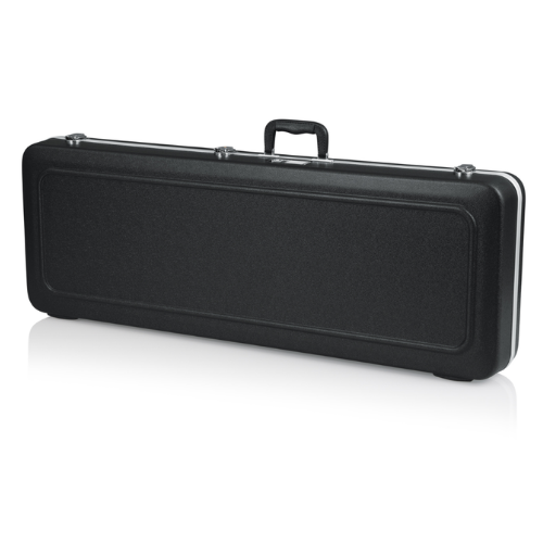 Case para Guitarra Gator GC Electric LED com Luz LED Interna Automática Estrutura ABS Ultra Resistente Interior em Microveludo Vermelho Alças Ergonômicas Travas Reforçadas e Alças de Transporte