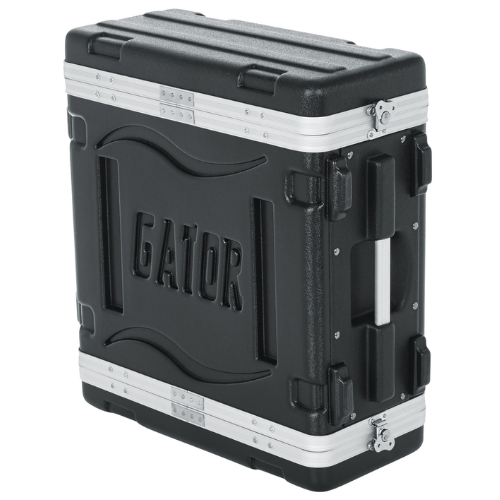 Case para Periférico Gator 4U Polietileno 19" GR 4L com Estrutura em Polietileno Ultra Resistente Alças Ergonômicas Travas Reforçadas Rodas e Tampa Frontal Removível Proteção Robusta e Prática para Rack 4 Unidades 19"