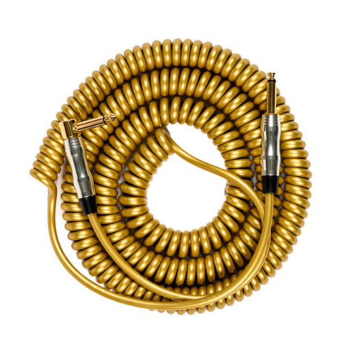 Cabo para Instrumento Seizi Energy Spiral 9m P10A x P10R Champagne Gold 10361255