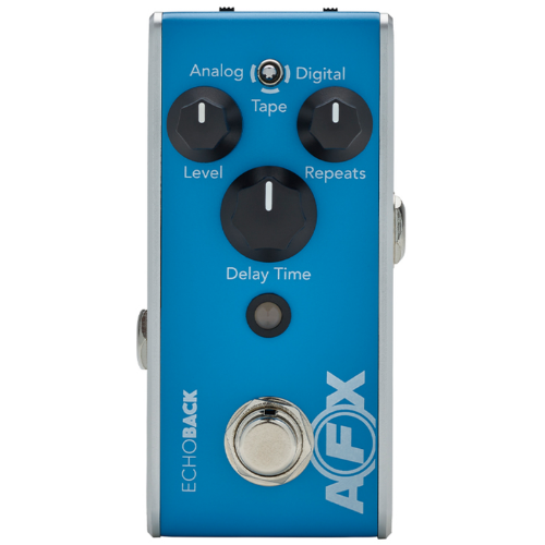 Pedal Fishman AFX EchoBack Acoustic Mini Delay PRO-AFX-DL2 com 3 Tipos de Delay Analog Digital Tape e Tap Tempo