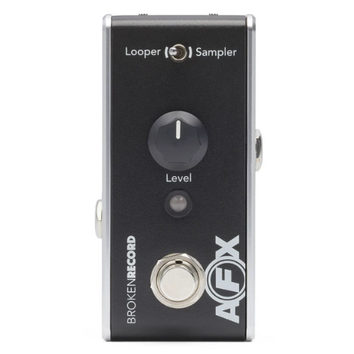 Pedal Fishman AFX Broken Record Acoustic Mini Looper PRO-AFX-LP2 com Looping Sampler e Transferência USB