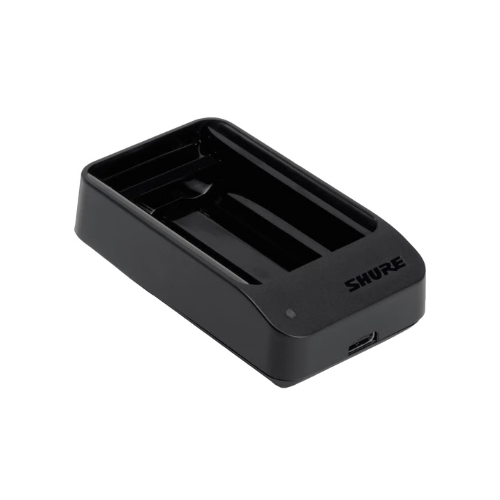 Carregador Shure SBC10 903 Single Slot para Bateria SB903 Íons de Lítio USB Alimentado para Transmissores SLX-D