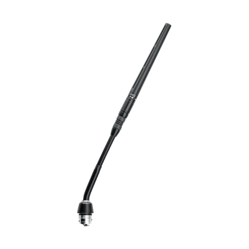 Cápsula Shure R189B Mini-Shotgun Lobar para Microflex Gooseneck e Suspenso Preta com Padrão Direcional Estreito CommShield RF Immunity