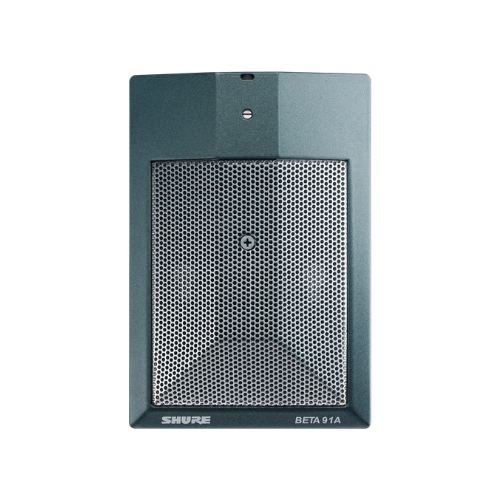 Microfone Shure Beta 91A para Bumbo e Piano Condensador Meio-Cardioide de Superfície com Pré-amplificador Integrado XLR Chave de Contorno Low-Mid Scoop e Design Low-Profile