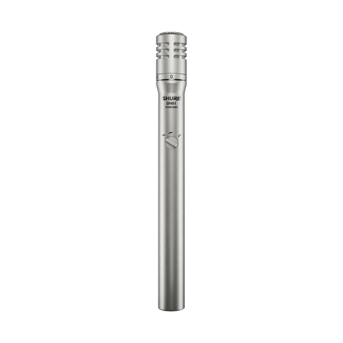 Microfone Shure SM81-LC Condensador Cardioide Instrumentos Acústicos com Swivel Adapter Filtro Anti-Puff e Low-Cut Filter